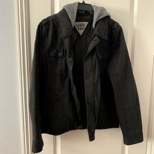 Levi's Hooded Military Trucker Jacket